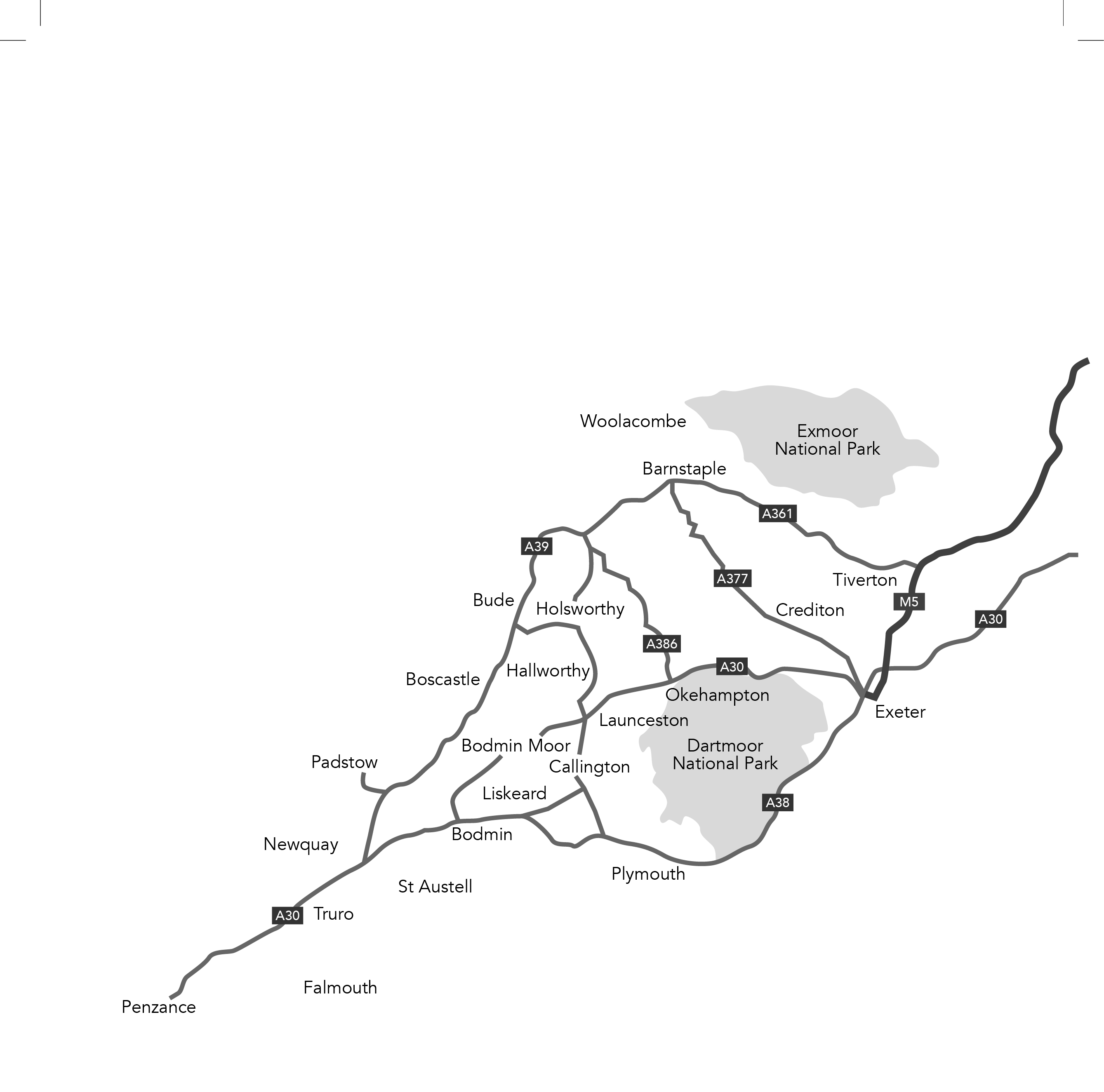 South West England Map